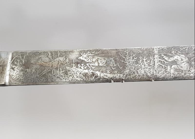 ANTİKA ALMAN AVCI KILICI