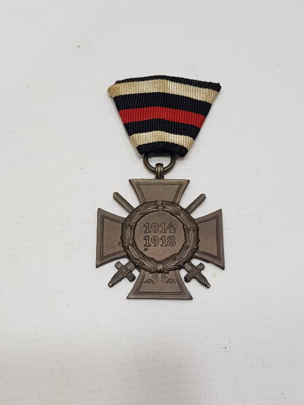 ATATÜRK'ÜN DE SAHİBİ OLDUĞU 1. DÜNYA SAVAŞI HİNDENBURG NİŞANI - DEMİR HAÇ