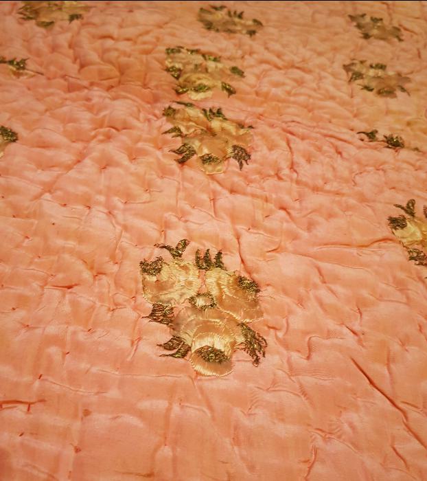 OSMANLI DÖNEMİ İPEK BEBEK YORGANI