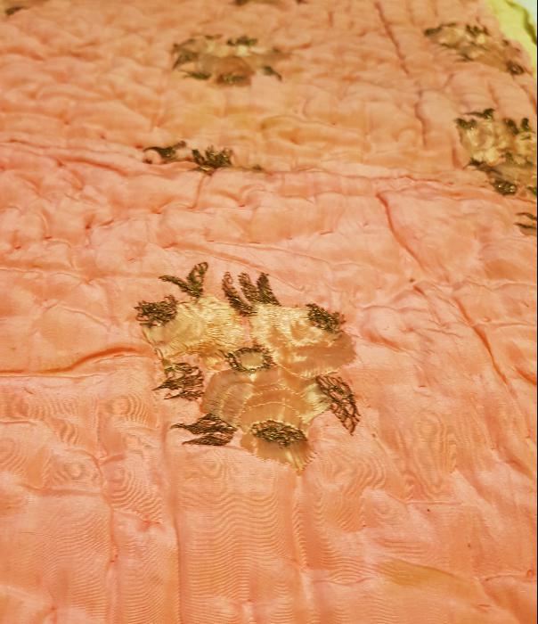 OSMANLI DÖNEMİ İPEK BEBEK YORGANI