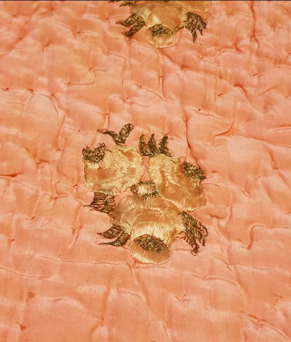 OSMANLI DÖNEMİ İPEK BEBEK YORGANI