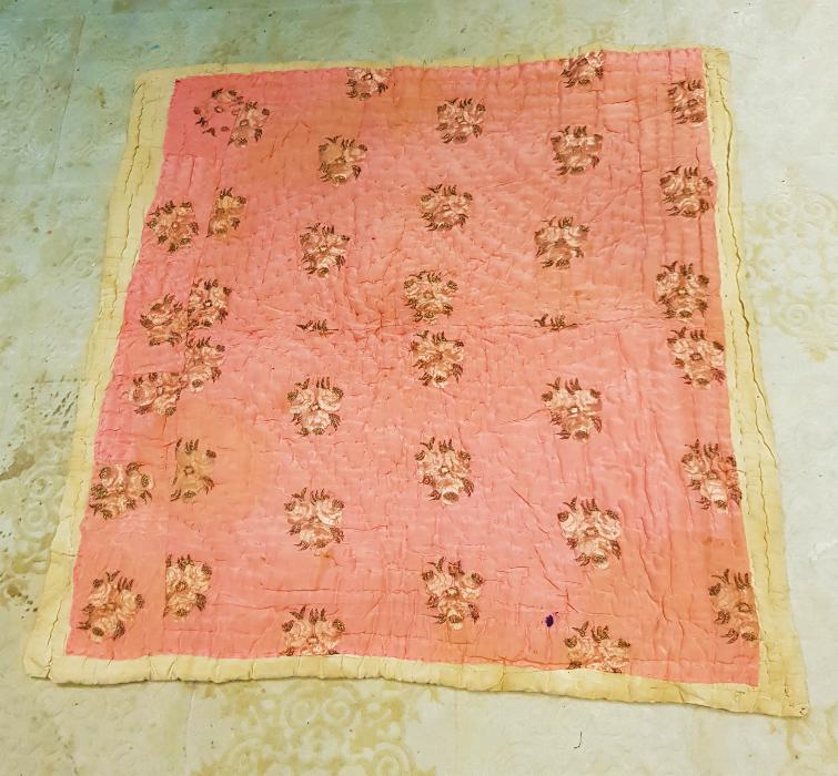 OSMANLI DÖNEMİ İPEK BEBEK YORGANI