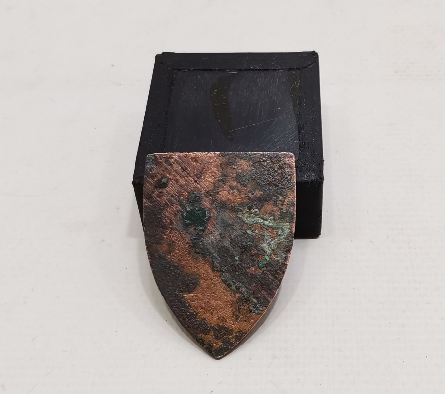 1. DÜNYA SAVAŞI 1916 TARİHLİ İZMİR ASKERİ LİMANI OBÜS BATARYASI ETİKETİ 