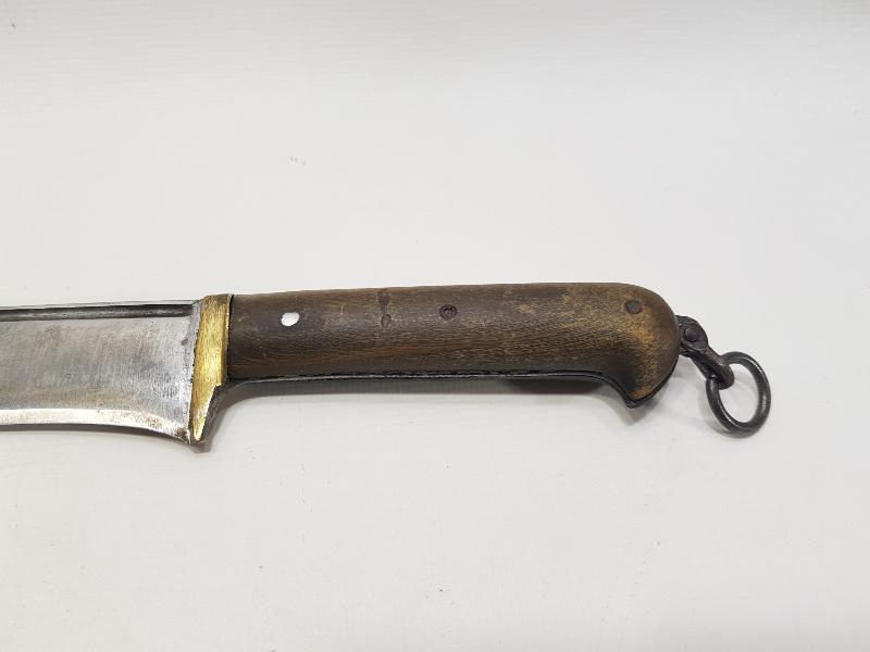 OSMANLI DÖNEMİ RUM İŞİ GERGEDAN BOYNUZU SAPLI SALDIRMA