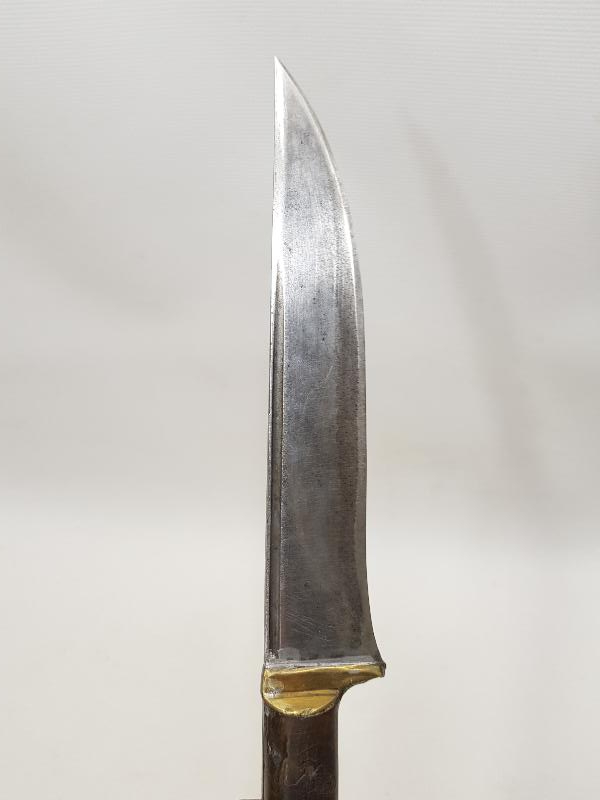 OSMANLI DÖNEMİ RUM İŞİ GERGEDAN BOYNUZU SAPLI SALDIRMA