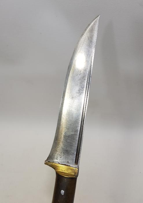 OSMANLI DÖNEMİ RUM İŞİ GERGEDAN BOYNUZU SAPLI SALDIRMA