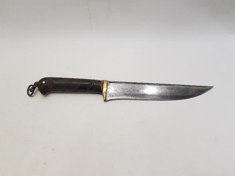 OSMANLI DÖNEMİ RUM İŞİ GERGEDAN BOYNUZU SAPLI SALDIRMA