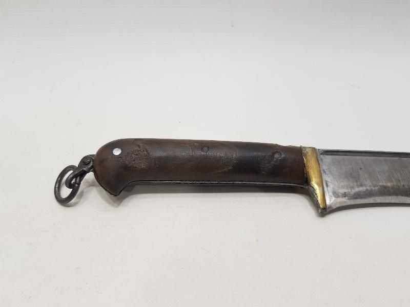 OSMANLI DÖNEMİ RUM İŞİ GERGEDAN BOYNUZU SAPLI SALDIRMA