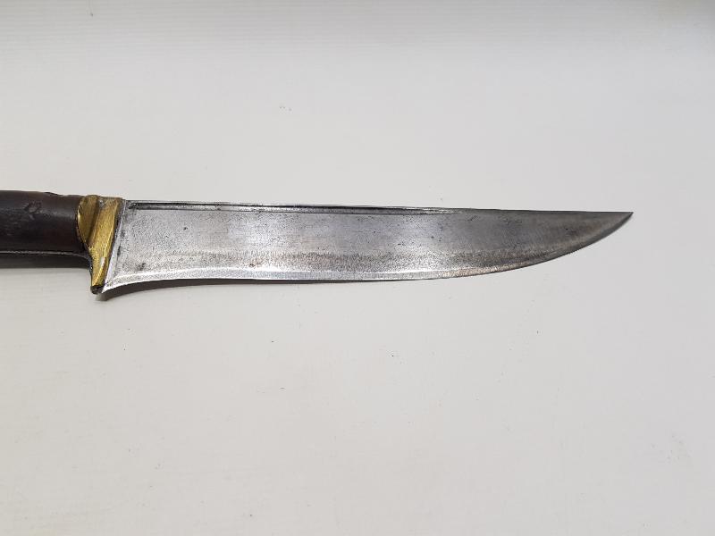 OSMANLI DÖNEMİ RUM İŞİ GERGEDAN BOYNUZU SAPLI SALDIRMA