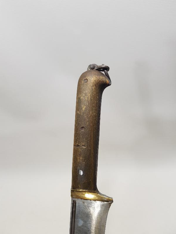 OSMANLI DÖNEMİ RUM İŞİ GERGEDAN BOYNUZU SAPLI SALDIRMA