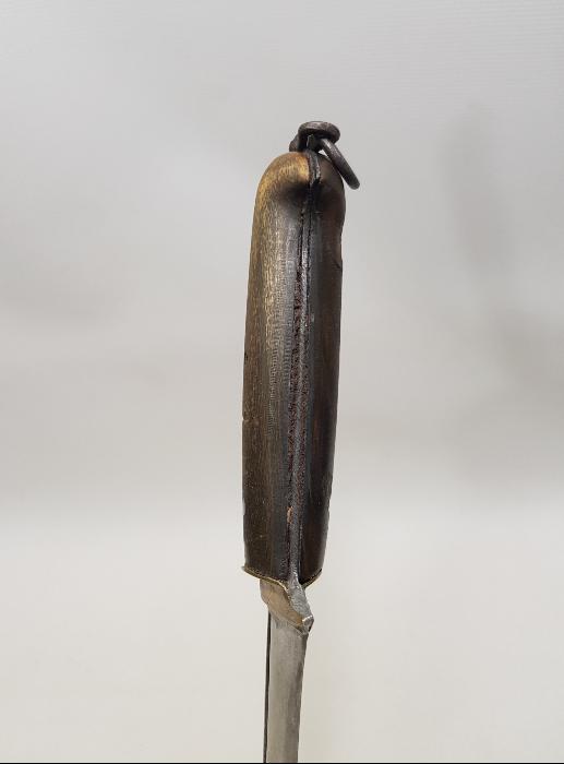 OSMANLI DÖNEMİ RUM İŞİ GERGEDAN BOYNUZU SAPLI SALDIRMA