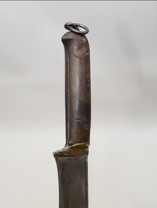 OSMANLI DÖNEMİ RUM İŞİ GERGEDAN BOYNUZU SAPLI SALDIRMA