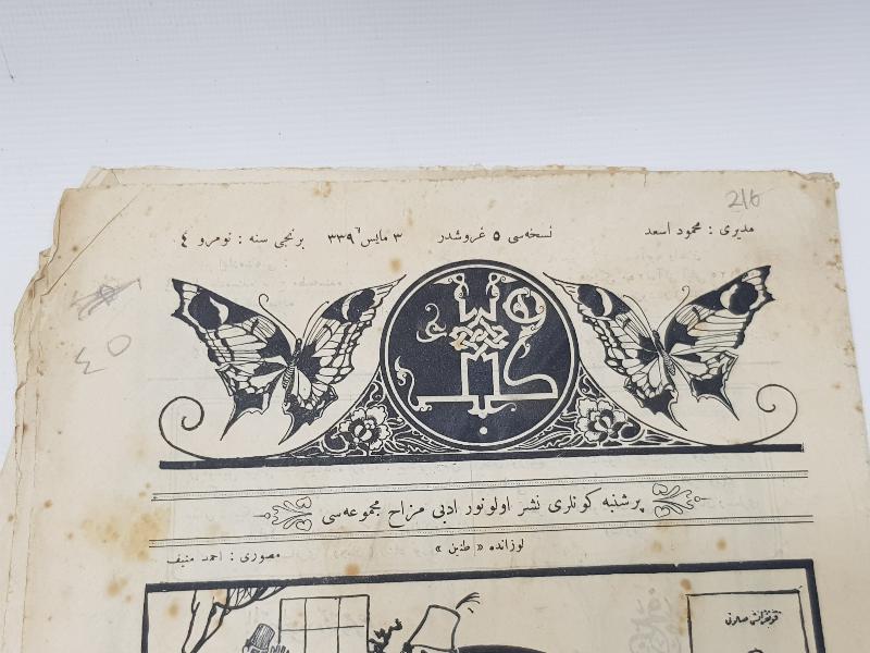 OSMANLICA KELEBEK DERGİSİ