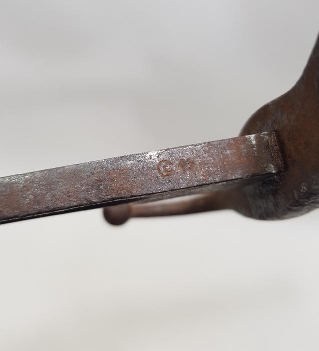 OSMANLICA YAZILI TUĞRALI VE BAYRAKLI NADİR OSMANLI SÜNGÜ