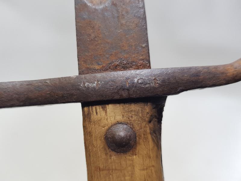 OSMANLICA YAZILI TUĞRALI VE BAYRAKLI NADİR OSMANLI SÜNGÜ