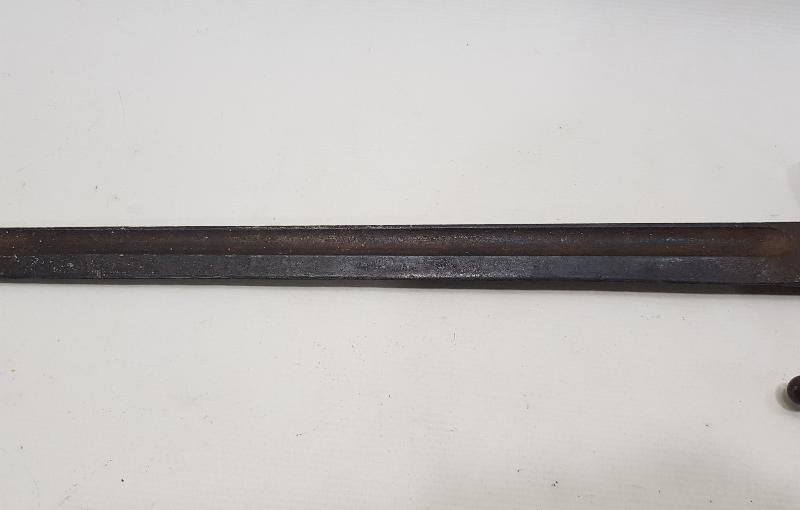 OSMANLICA YAZILI TUĞRALI VE BAYRAKLI NADİR OSMANLI SÜNGÜ