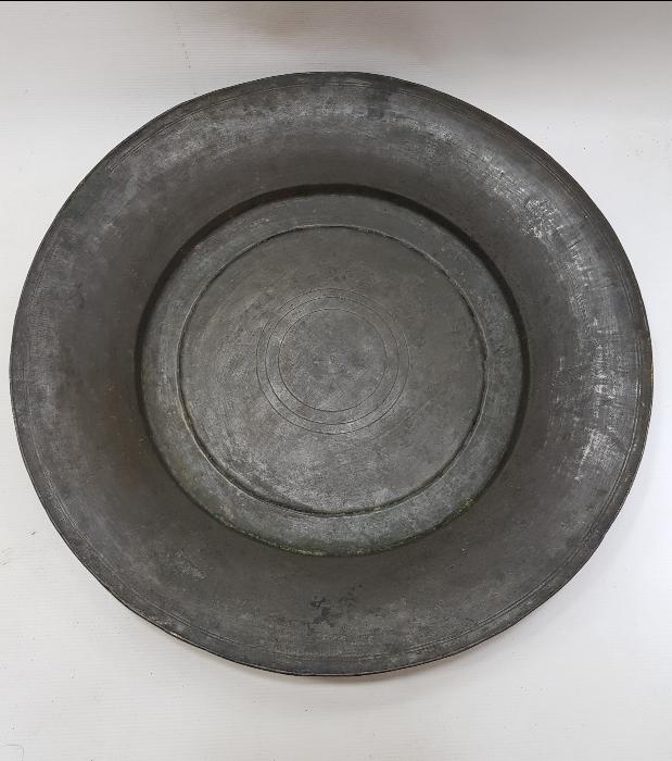 ÜZERİ SAZ TUĞRALI VE OSMANLICA YAZILI KUZU LENGERİ 