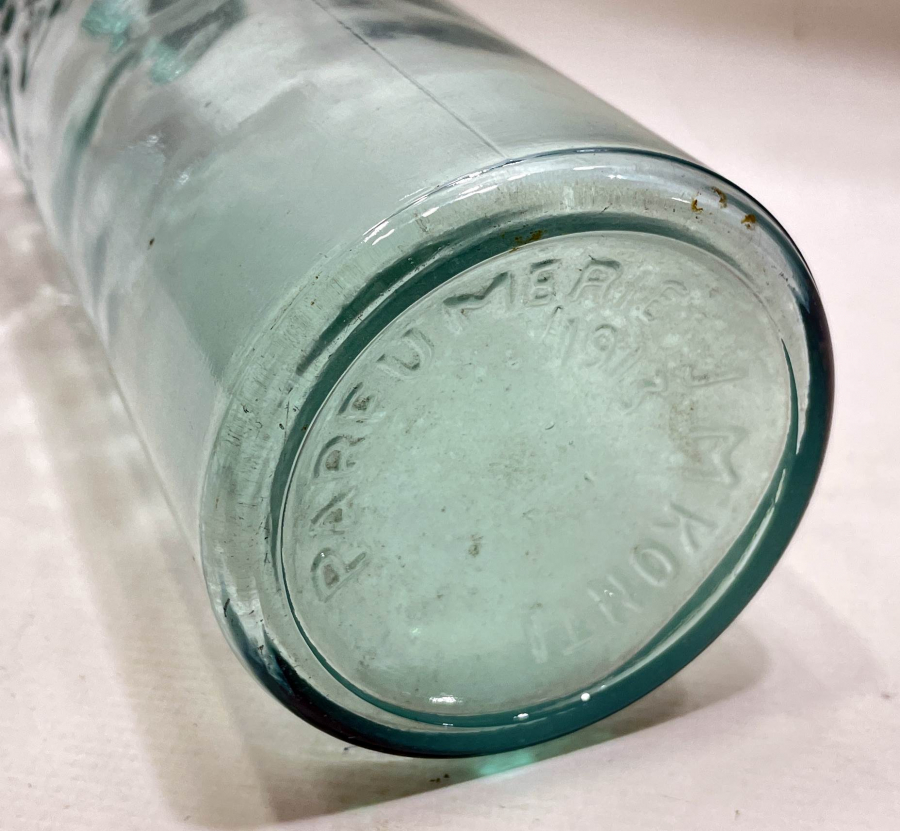 1913 TARİHLİ NADİR PARFÜM ŞİŞESİ