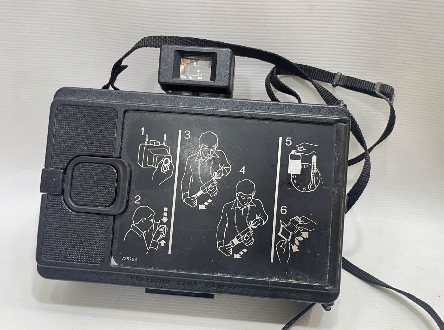 ANTİKA POLAROİD KÖRÜKLÜ FOTOĞRAF MAKİNESİ