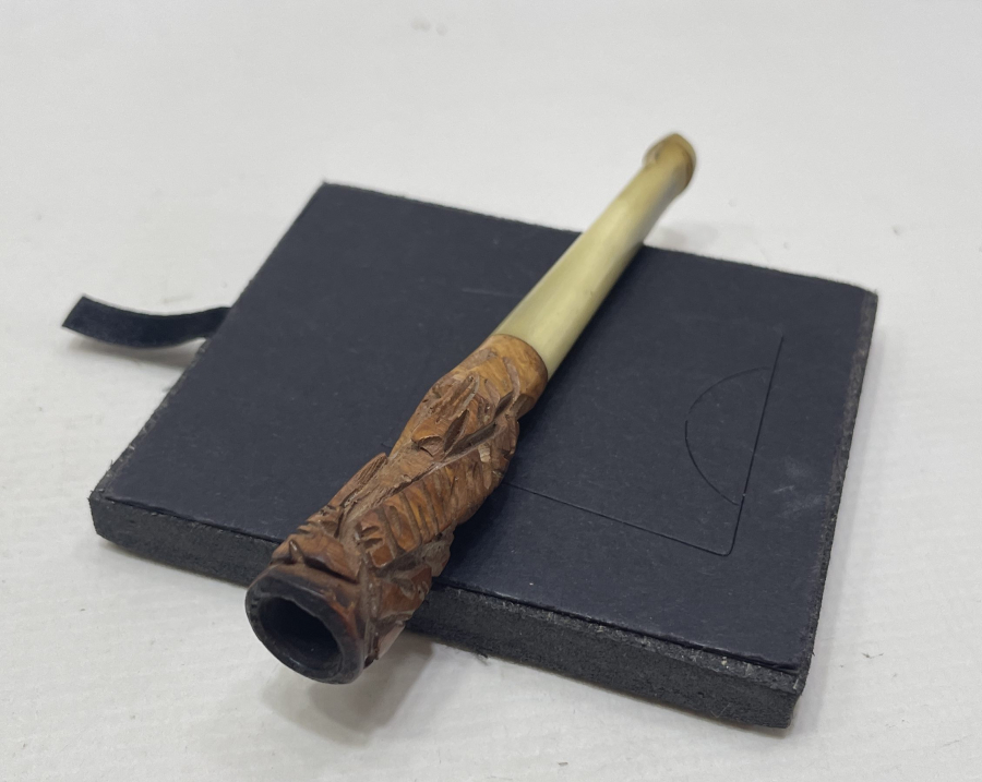 OSMANLI DÖNEMİ BOYNUZ VE KUKADAN MAMUL SİGARA AĞIZLIĞI