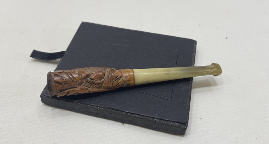 OSMANLI DÖNEMİ BOYNUZ VE KUKADAN MAMUL SİGARA AĞIZLIĞI