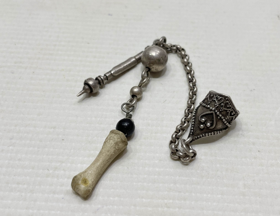 OSMANLI DÖNEMİ ÇOK NADİR ŞAMAN İŞİ GÜMÜŞ TAKI