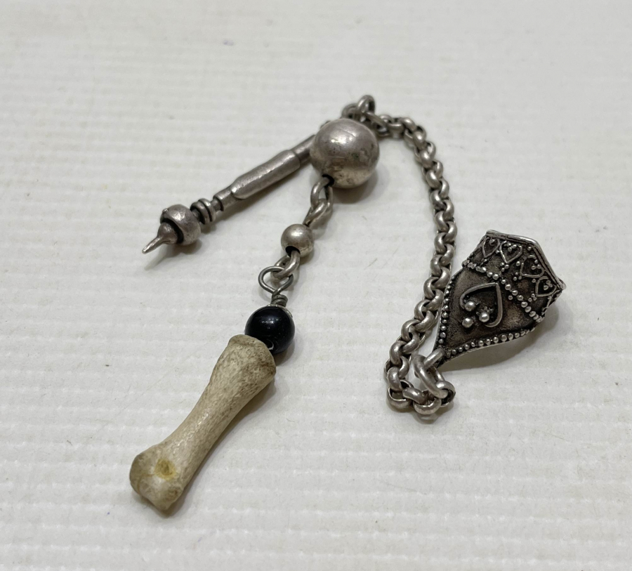 OSMANLI DÖNEMİ ÇOK NADİR ŞAMAN İŞİ GÜMÜŞ TAKI