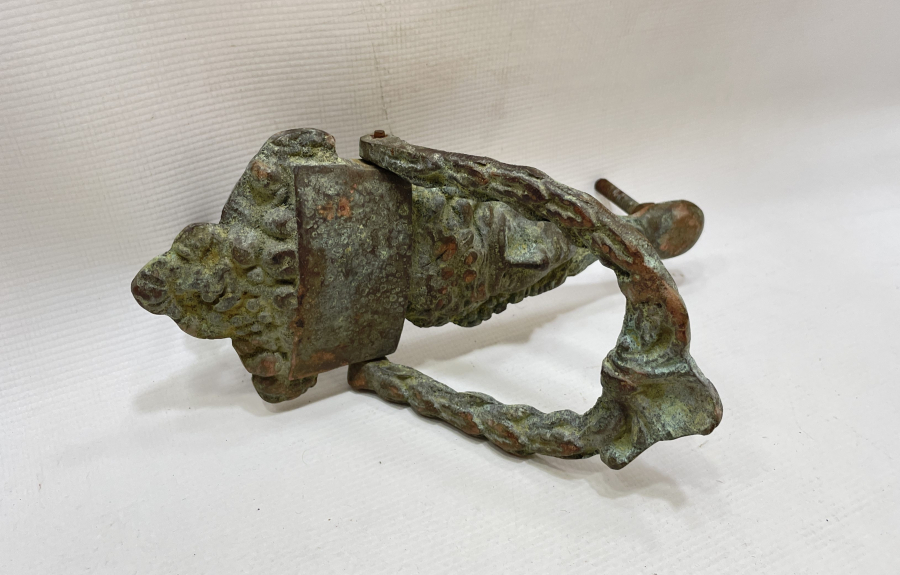 OSMANLI DÖNEMİ ÇOK NADİR SEZAR GÖRSELLİ RUM İŞİ KAPI TOKMAĞI