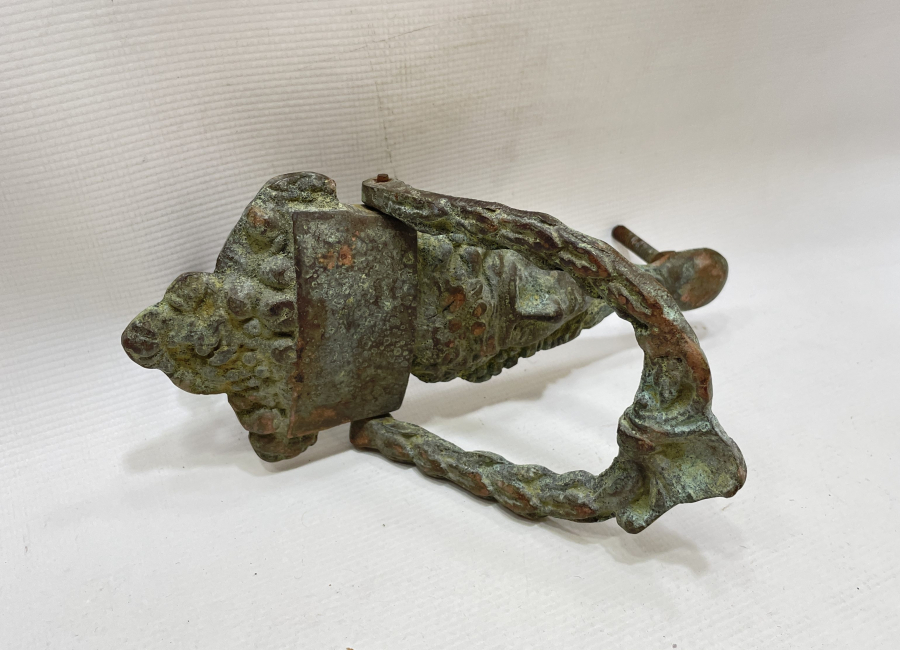 OSMANLI DÖNEMİ ÇOK NADİR SEZAR GÖRSELLİ RUM İŞİ KAPI TOKMAĞI