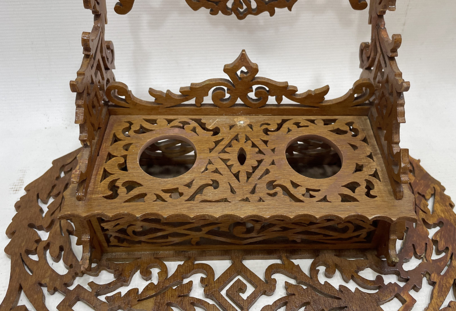 OSMANLI DÖNEMİ ÇOK NADİR TESTERE İŞÇİLİKLİ HOKKA TAKIMI