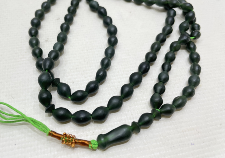 OSMANLI DÖNEMİ NADİR RENK ŞAH MAKSUT TAŞI NAMAZ TESPİHİ