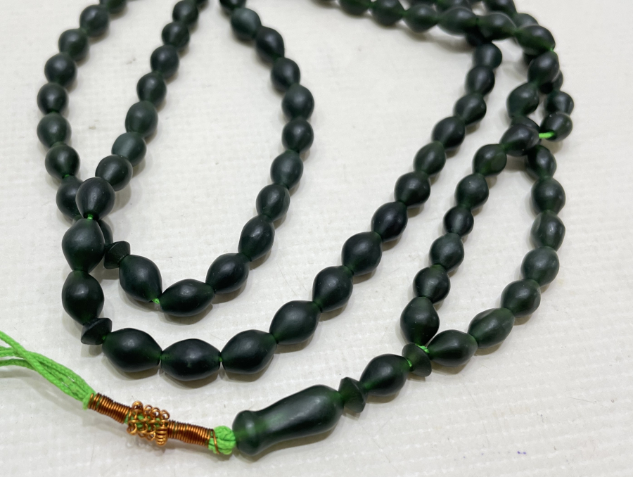 OSMANLI DÖNEMİ NADİR RENK ŞAH MAKSUT TAŞI NAMAZ TESPİHİ