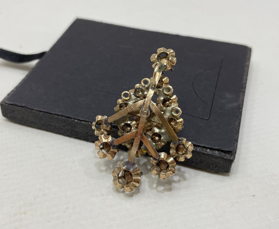 OSMANLI DÖNEMİ ÖZEL YAPIM ELMAS TAŞLI ALTIN KOLYE