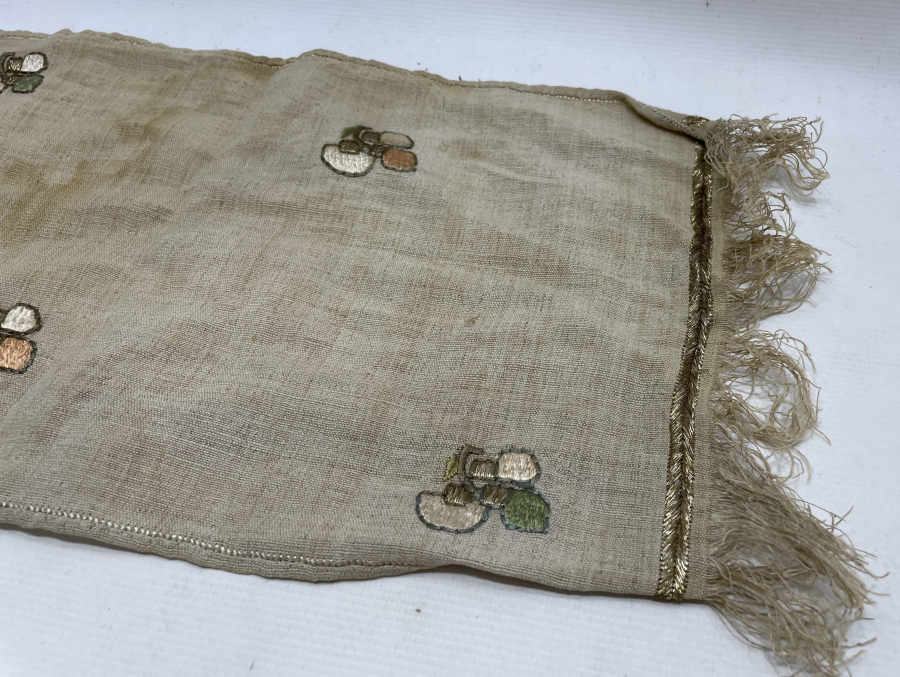 OSMANLI DÖNEMİ SIRMA İŞÇİLİKLİ HAVLU