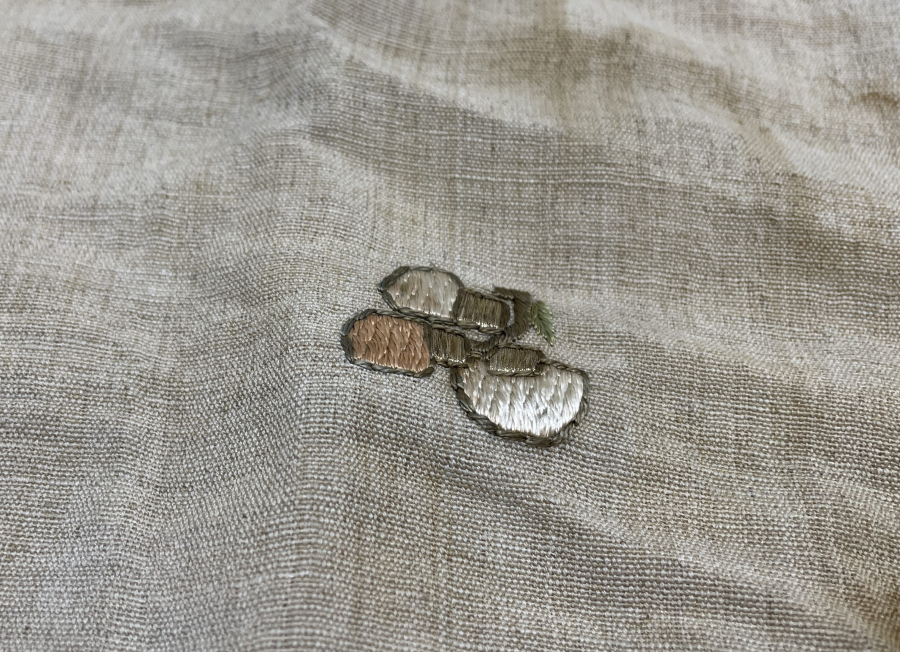 OSMANLI DÖNEMİ SIRMA İŞÇİLİKLİ HAVLU