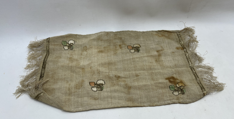 OSMANLI DÖNEMİ SIRMA İŞÇİLİKLİ HAVLU