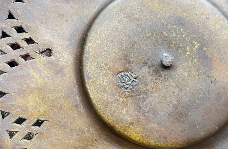 OSMANLI DÖNEMİ USTA DAMGALI SÜLEYMANİYE İŞİ BÜYÜK BOY FENER