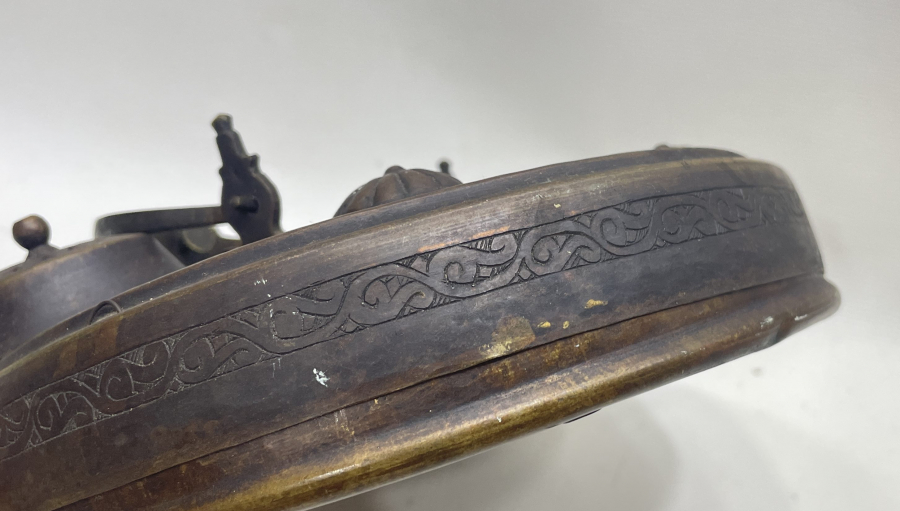 OSMANLI DÖNEMİ USTA DAMGALI SÜLEYMANİYE İŞİ BÜYÜK BOY FENER