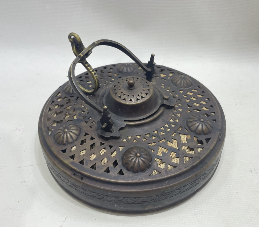 OSMANLI DÖNEMİ USTA DAMGALI SÜLEYMANİYE İŞİ BÜYÜK BOY FENER