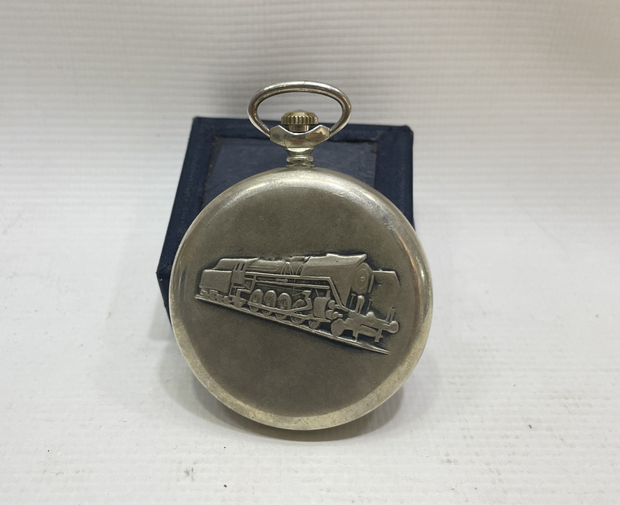 TEPEDEN KURMALI MOLNİJA  MARKA ANTİKA CEP SAATİ