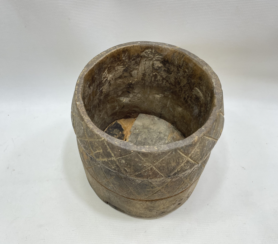 ÜZERİ İŞLEMELİ OSMANLI DÖNEMİ AHŞAP ŞİNİK