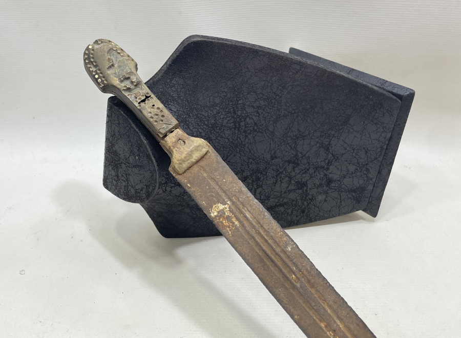 ÜZERİ OSMANLICA BURSA YAZILI OSMANLI DÖNEMİ BURSA İŞİ BÜYÜK BOY ÇERKES KAMASI