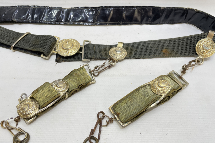 CUMHURİYET BAŞLARI HARP OKULU NADİR SUBAY MEÇİ VE KEMER TAKIMI