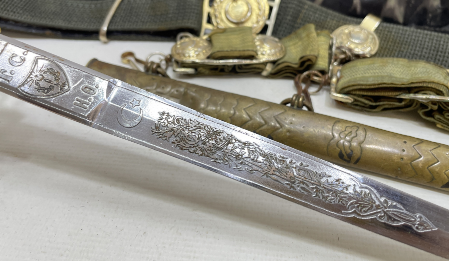 CUMHURİYET BAŞLARI HARP OKULU NADİR SUBAY MEÇİ VE KEMER TAKIMI