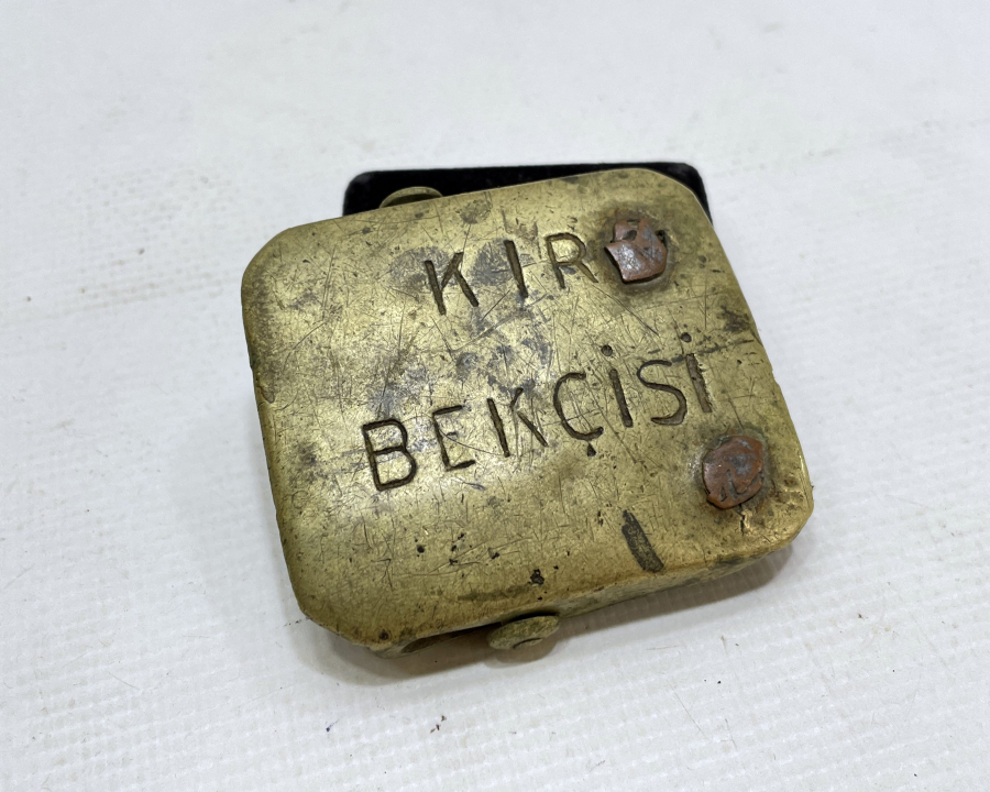 CUMHURİYET BAŞLARI KIR BEKÇİSİ KEMERİ TOKASI