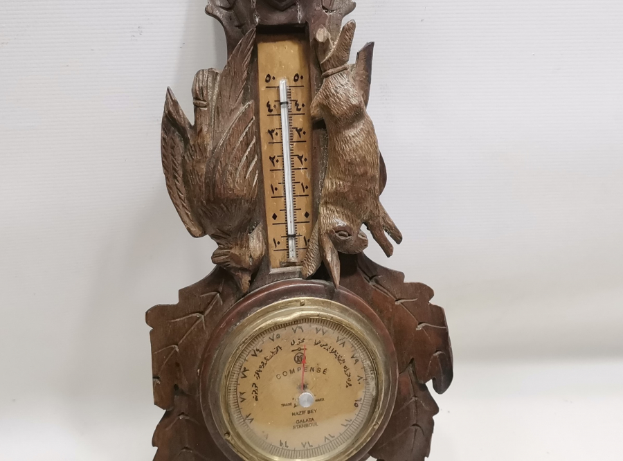OSMANLI DÖNEMİ ÇOK NADİR BAROMETRE VE TERMOMETRE