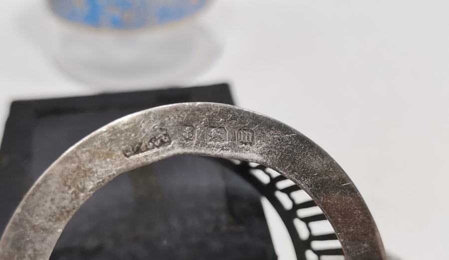 OSMANLI DÖNEMİ GÜMÜŞ BARDAK VE ZARFI