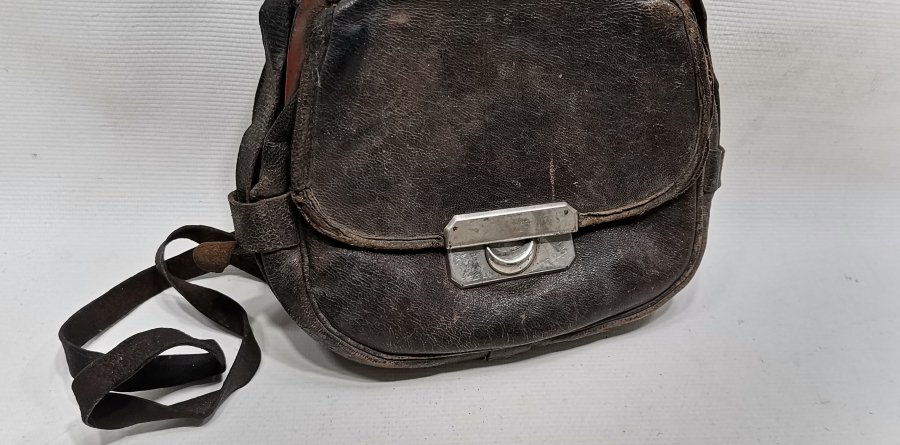 OSMANLI DÖNEMİ HİLAL DÜĞMELİ NADİR SUBAY ÇANTASI