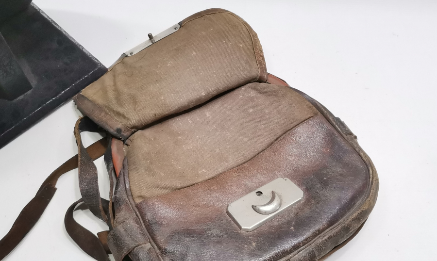 OSMANLI DÖNEMİ HİLAL DÜĞMELİ NADİR SUBAY ÇANTASI