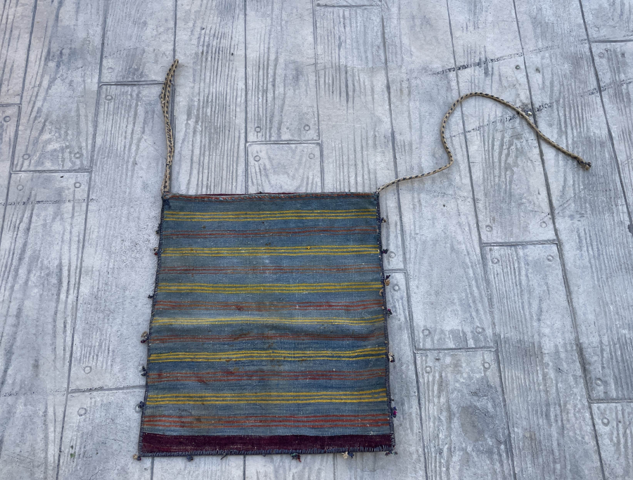 OSMANLI DÖNEMİ NADİR BERGAMA - KOZAK YÖRESİ TUZ HEYBESİ